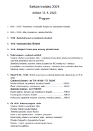 Setkání rodáků (1965 včetně) – kulturní program  1