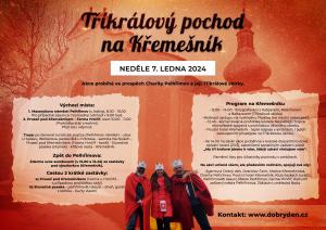 Tříkrálový pochodna Křemešník